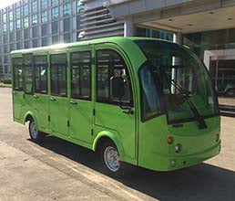 Electric-Sightseeing-Bus-14-Passenger-with-Windows-Green---Sold-Online-At-TheSolPatch-com