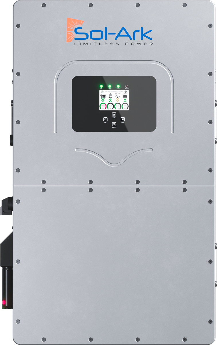 SOL-ARK HIGH VOLTAGE HYBRID ALL-IN-ONE INVERTER 3OkW and 60kW OPTIONS ...