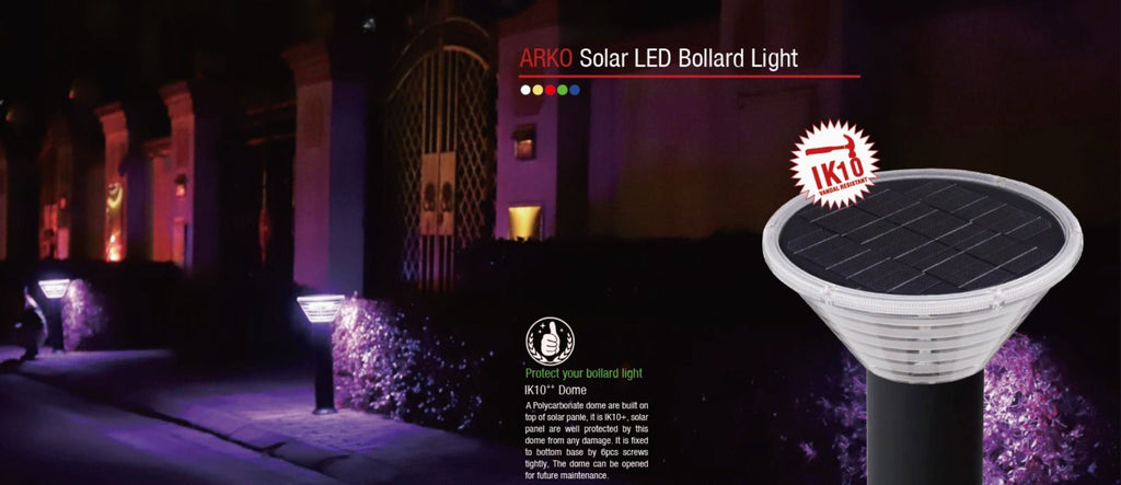 Arko Solar Bollard Light Thesolpatch Com