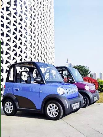thesolpatch.com-electric-car-City-Spirit-Model-Purple-and-Blue-models